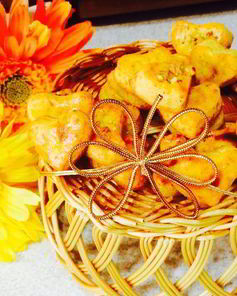 Сырное печенье с кайенским перцем