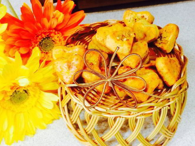 Рецепт сырного печенья с кайенским перцем