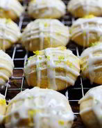 Цитрусовое печенье в глазури