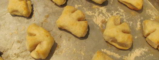 творожное печенье гусиные лапки. Шаг 8