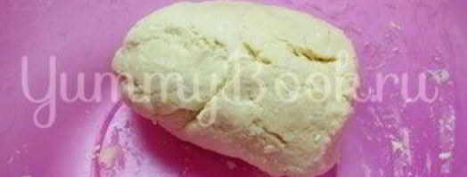 творожное печенье с безе и орехами. Шаг 2