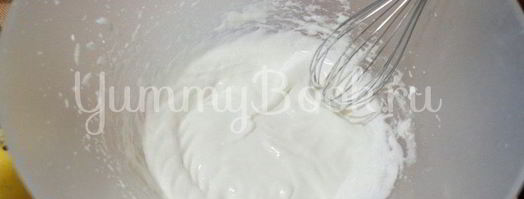 творожное печенье с безе и орехами. Шаг 3