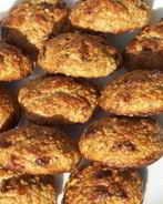 Творожное печенье с клюквой