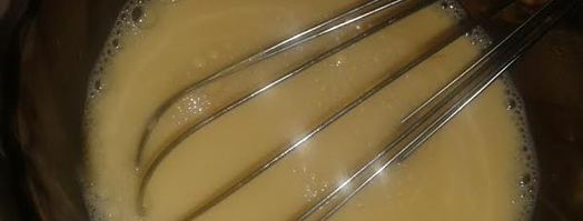 ванильный пудинг с бананом и печеньем. Шаг 2