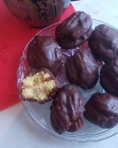 Венское печенье с абрикосовым конфитюром