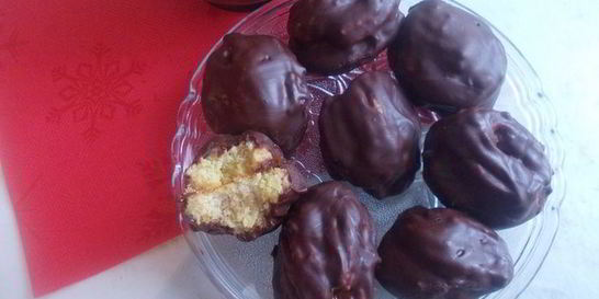 Венское печенье с абрикосовым конфитюром