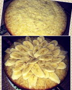 Банановый пирог в мультиварке