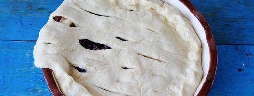 дрожжевой пирог с черникой. Шаг 7