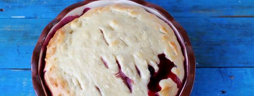 дрожжевой пирог с черникой. Шаг 9