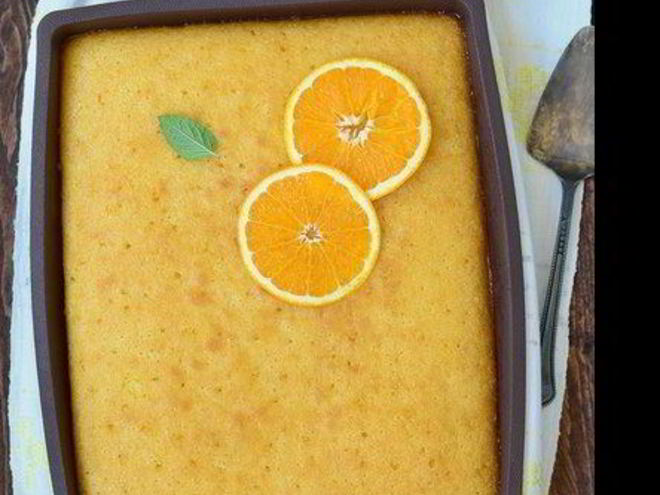Рецепт греческого апельсинового пирога ревани