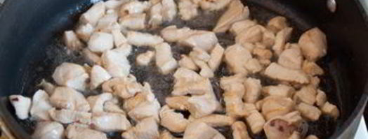 киш с курицей и цуккини. Шаг 7