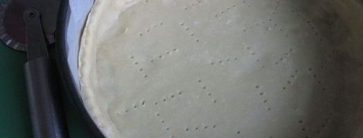 киш с опятами, шпинатом и моцареллой. Шаг 5