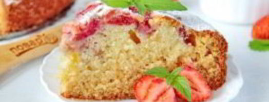 легкий клубничный пирог. Шаг 9