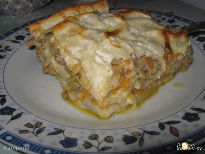 Рецепт мясного пирога