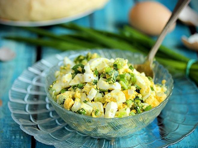 Рецепт начинки для пирогов с луком и яйцом