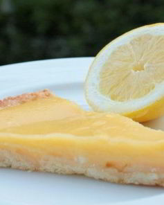 Песочный лимонный пирог