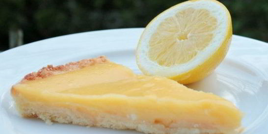 Песочный лимонный пирог