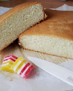 Пирог бисквитный простой