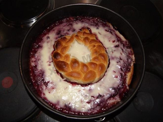 Рецепт пирога брусника под снегом