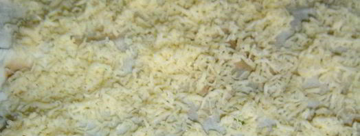 пирог из лаваша с баклажанами, помидорами, грибами и сыром. Шаг 6