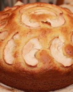 Пирог на молоке без дрожжей