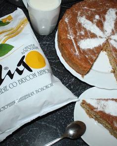 Пирог Праздник сладкоежки с отрубями и грушами