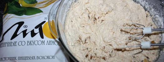 пирог праздник сладкоежки с отрубями и грушами. Шаг 12