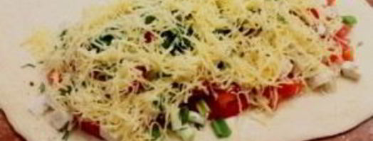 пирог с адыгейским сыром из слоеного теста. Шаг 5