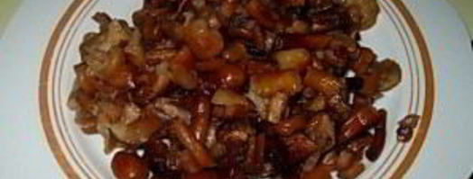 пирог с грибами из слоеного теста. Шаг 2