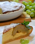 Пирог с грушами