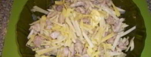 пирог с мясом на сковороде. Шаг 3