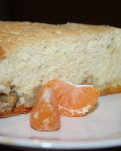 Пирог с осенними фруктами в мультиварке