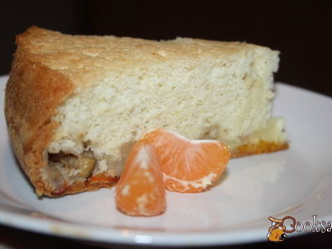 Рецепт пирога с осенними фруктами в мультиварке