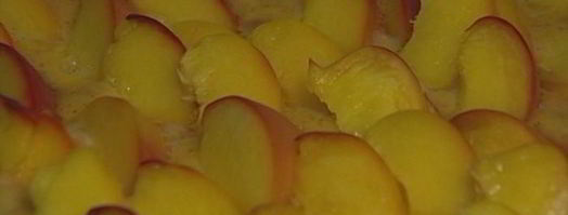 пирог с персиками и миндальным кремом. Шаг 13