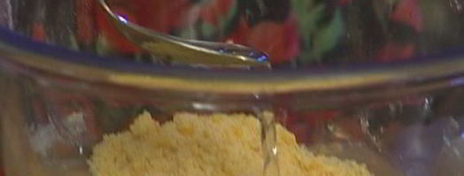 пирог с персиками и миндальным кремом. Шаг 4