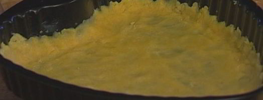 пирог с персиками и миндальным кремом. Шаг 6