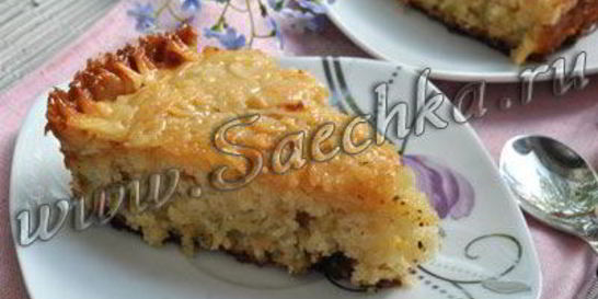 Пирог с ревенем