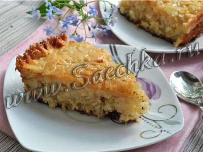 Рецепт пирога с ревенем