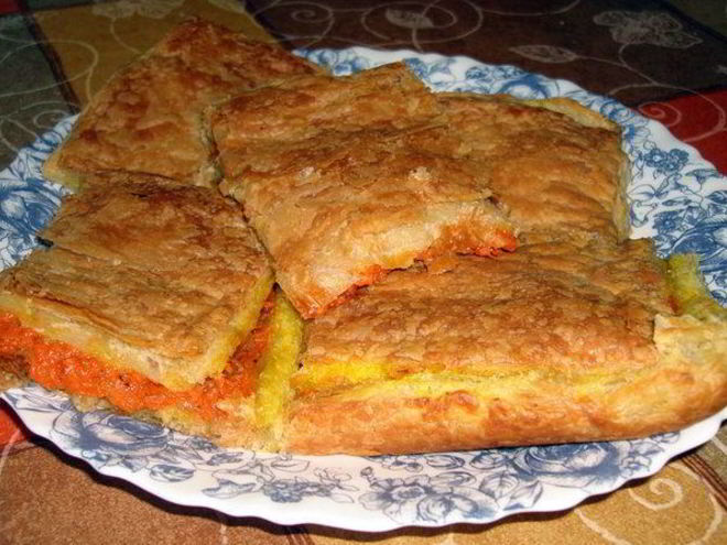 Рецепт пирога с тыквой