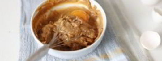 пирог с вареной сгущенкой и яблоками. Шаг 7