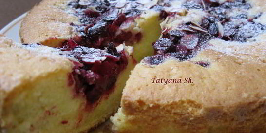 Пирог с вишней