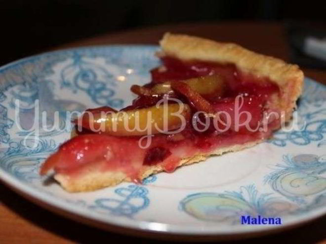 Рецепт пирога яблочно-клюквенный