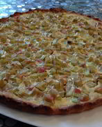 Прибалтийский пирог с ревенем