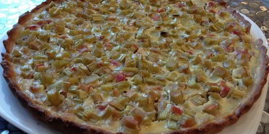 Прибалтийский пирог с ревенем