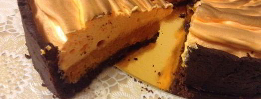 шоколадно-тыквенный пирог. Шаг 10