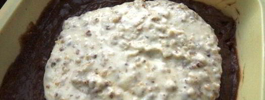 шоколадный пирог с брусникой. Шаг 5