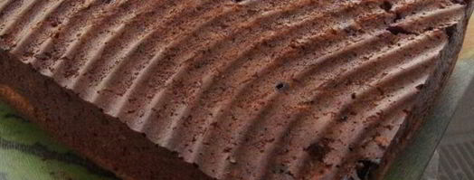 шоколадный пирог с брусникой. Шаг 6