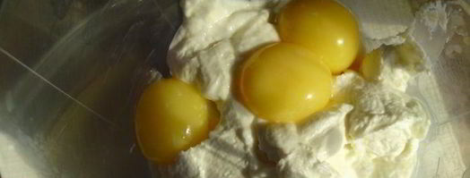 творожный пирог абрикос. Шаг 8