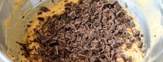 тыквенно-миндальный пирог с шоколадом. Шаг 13