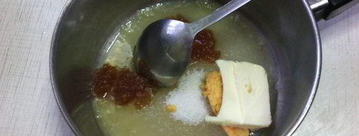 тыквенный пирог с лимонной заливкой и орехами. Шаг 5